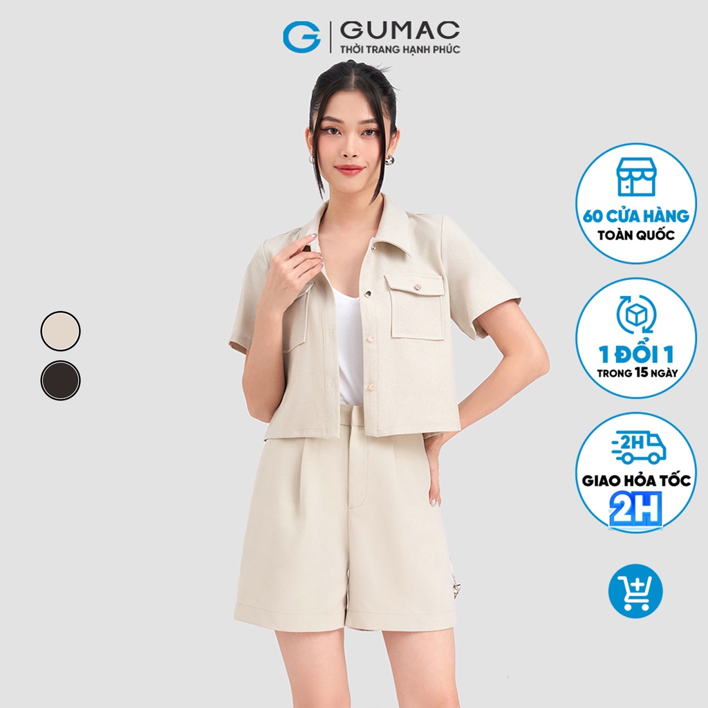 Quần short trơn GUMAc QD03064
