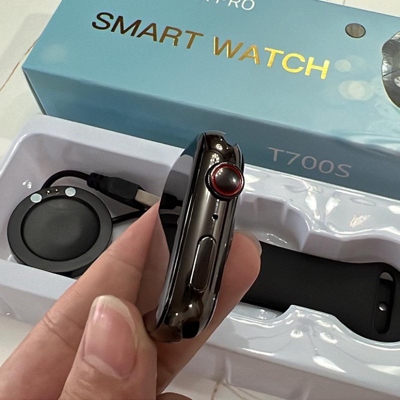 Đồng Hồ Thông Minh Seri 7 / Smart Watch T700S Hiwatch Pro Tràn Viền Khung Thép Cao Cấp - Nghe Gọi Bluetooth