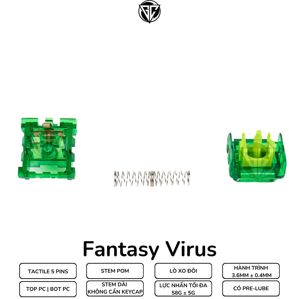 Fantasy Switch | Fantasy Virus | Fantasy Carrot | Fantasy DVA | Switch bàn phím cơ