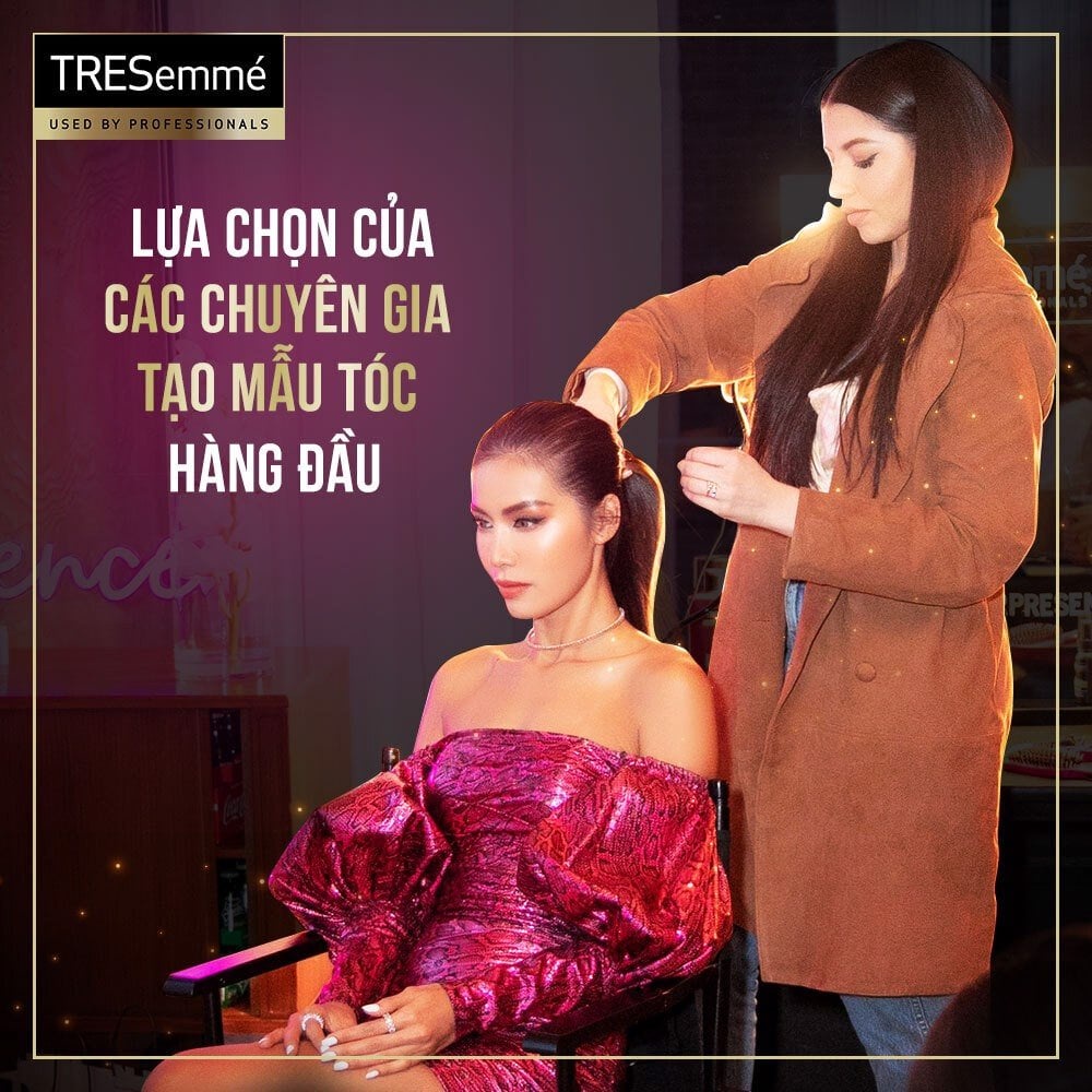 Dầu Xả TRESemmé Salon Rebond Ngăn Tóc Gãy Rụng 480G