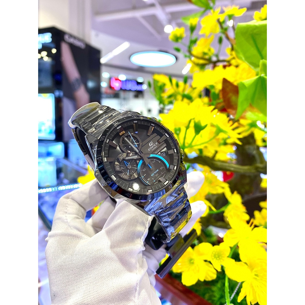 Đồng Hồ Nam Dây Thép Casio Edifice EQS-940DC-1BVUDF Năng Lượng Mặt TRời | EQS-940DC-1B Chính Hãng