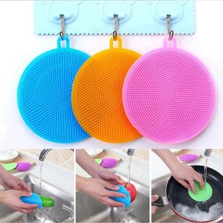 Miếng Rửa Chén Bát Silicon Siêu Sạch