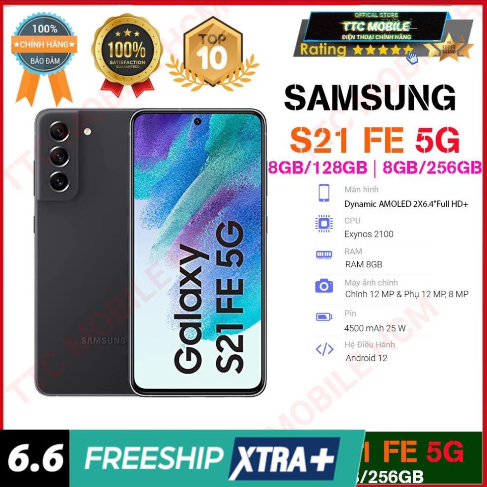 [ SALE MẠNH ] Điện thoại Samsung Galaxy S21 FE 5G (8GB/128GB | 8GB/256GB)  - HÀNG CHÍNH HÃNG | | BigBuy360 - bigbuy360.vn