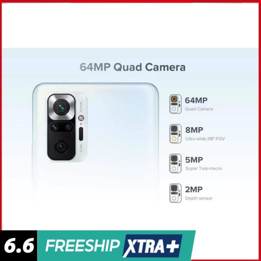 [ SALE MẠNH ]  Điện thoại Xiaomi Redmi Note 10S (8GB/128GB | 6GB/128GB) BẢN CAO CẤP NHẤT | BH 18 Tháng | BigBuy360 - bigbuy360.vn