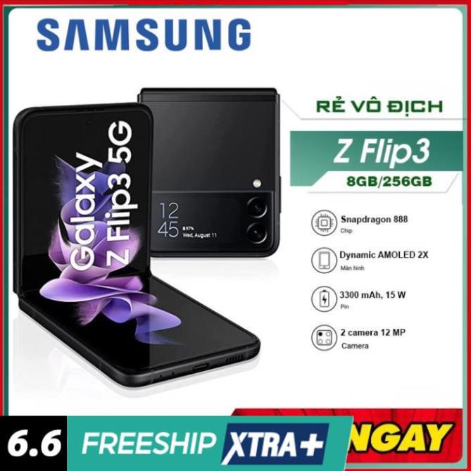 [ SALE MẠNH ] Điện thoại Samsung Galaxy Z Flip3 5G  Máy chính hãng fullbox nguyên seal bảo hành 12 tháng | BigBuy360 - bigbuy360.vn