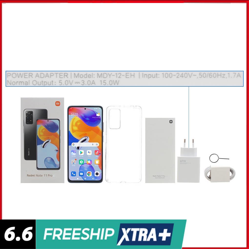 [ SALE MẠNH ] Điện Thoại Xiaomi Redmi Note 11 Pro 8GB/128GB - Hàng Chính Hãng | Nguyên Seal . | BigBuy360 - bigbuy360.vn