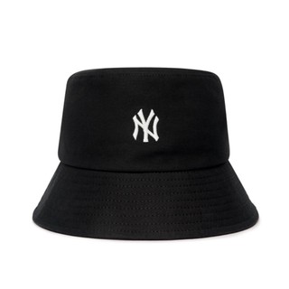 Mũ bucket MLB NVXK cao cấp, nón bucket Classic đen vành tròn cụp kaki form unisex