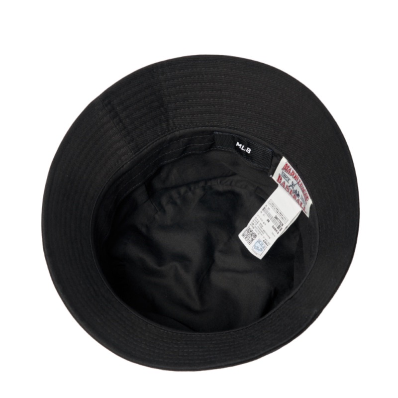 Mũ bucket MLB NVXK cao cấp, nón bucket Classic đen vành tròn cụp kaki form unisex