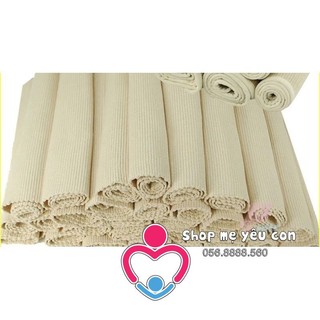 Thảm thực hành Montessori -thảm 100% cotton loại đẹp dễ cuộn