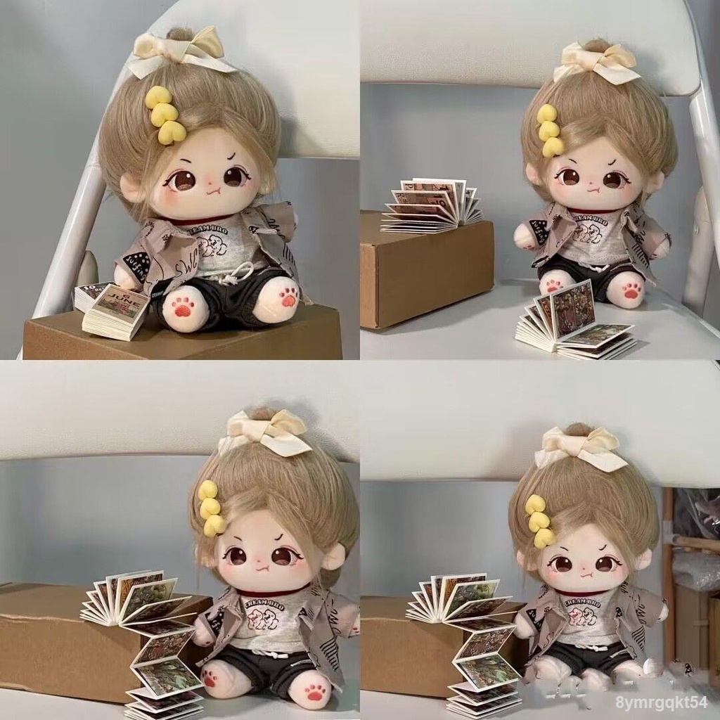 Búp bê bông khó dỗ, búp bê hình người siêu dễ thương, thú nhồi bông có thể đổi thành quà cho bé gái