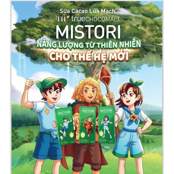 Sữa CaCao Lúa Mạch TH truechocomalt 180ml