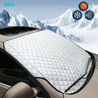 Lotco Car Windshield Snow Cover Winter Ice Frost Guard Sunshade Protector