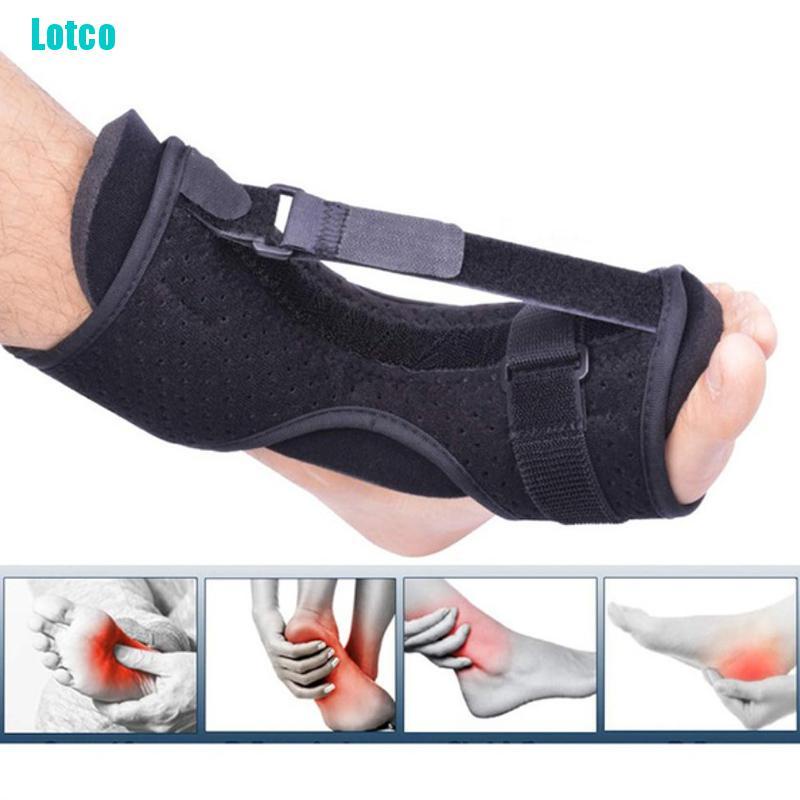 Lotco Adjustable Plantar Fasciitis Night Splint Foot Drop Orthosis Stabilizer Brace