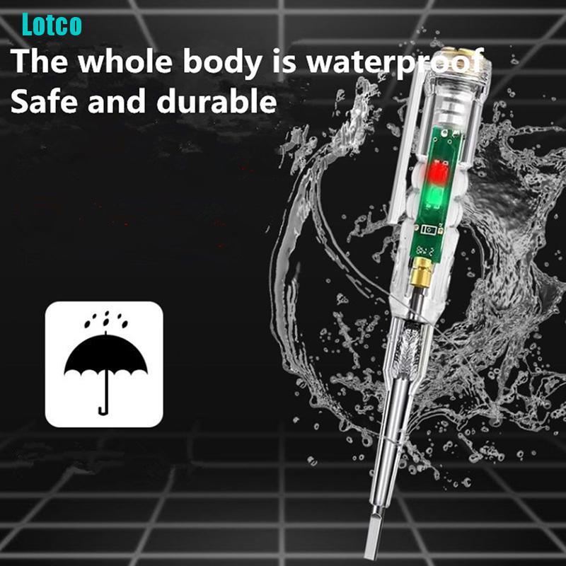 Lotco Voltage Tester Pen Non-contact Induction Test Pen Voltmeter Power Detector