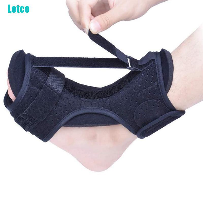 Lotco Adjustable Plantar Fasciitis Night Splint Foot Drop Orthosis Stabilizer Brace