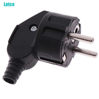 Lotco Eu AC Power Adapter Socket 16A 250V Connector Cable Electrical Detachable Plug