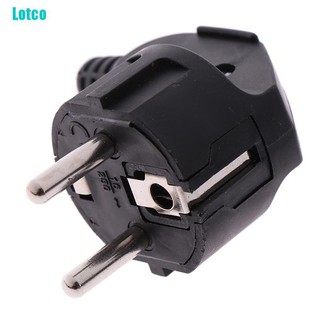 Lotco Eu AC Power Adapter Socket 16A 250V Connector Cable Electrical Detachable Plug