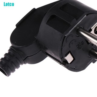 Lotco Eu AC Power Adapter Socket 16A 250V Connector Cable Electrical Detachable Plug