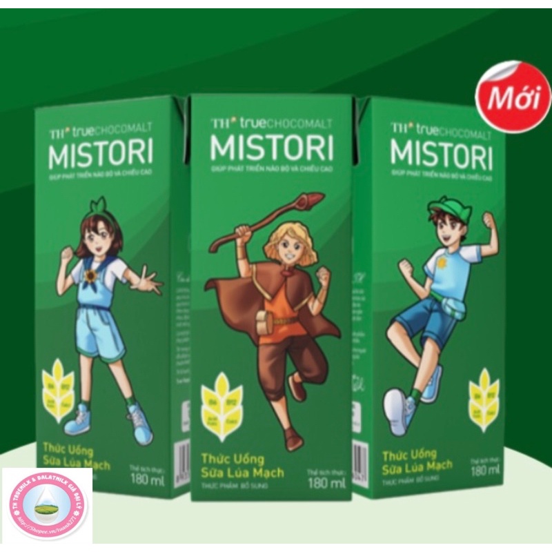 Sữa CaCao Lúa Mạch TH truechocomalt 180ml