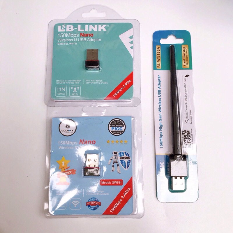 Usb Thu Wifi LBLINK BL- WN155A Có Râu -Usb Kết Nối Wifi Cho PC, Máy Bàn, laptop Có Ăng Ten, Tăng Tốc Độ Wifi  LB155A | BigBuy360 - bigbuy360.vn