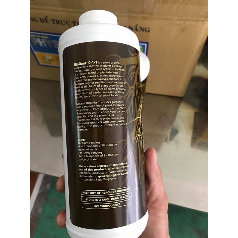 KÍCH THÍCH RA RỄ BIO ROOT 0-1-1 NHẬP KHẨU MỸ CHAI 500ML