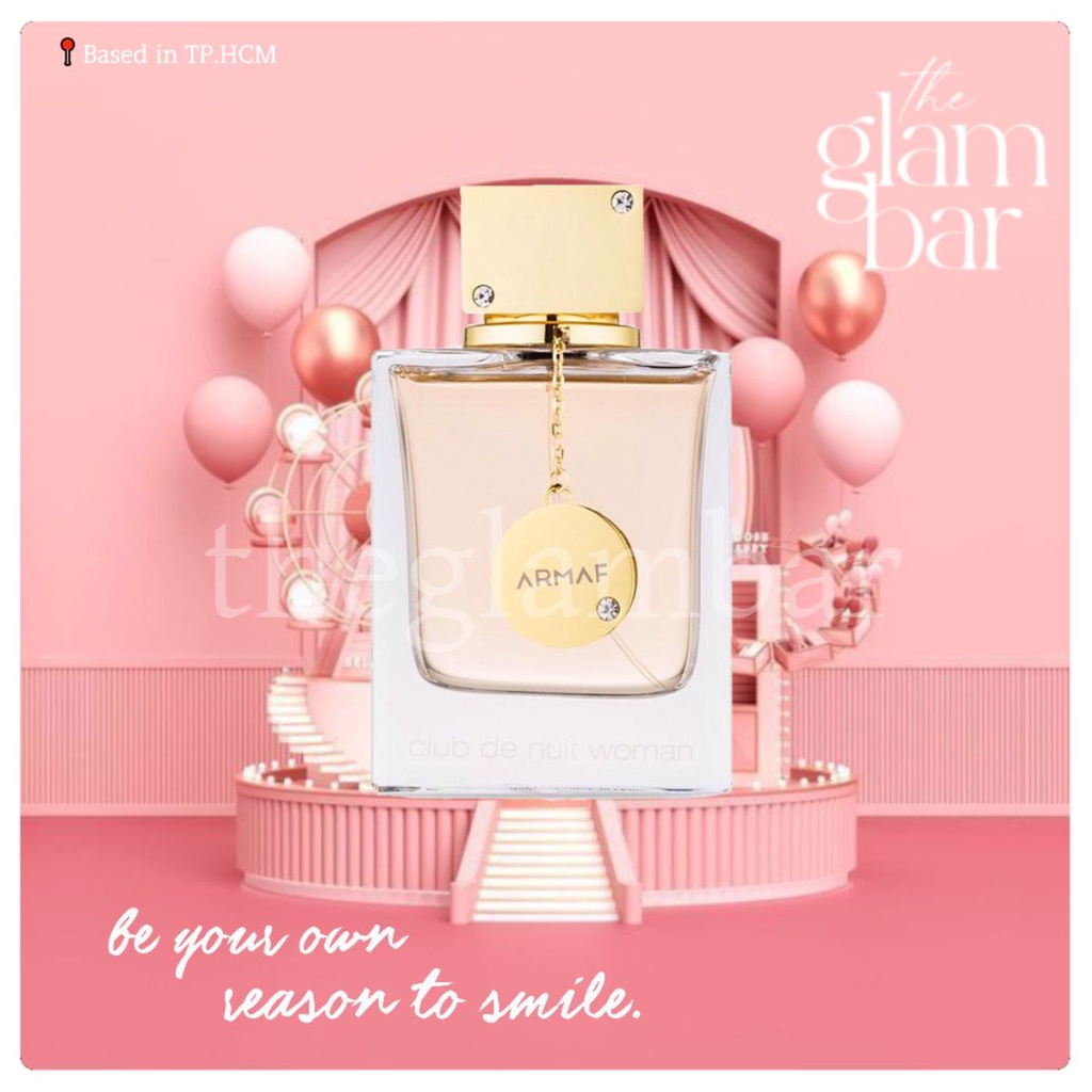 𝐭𝐡𝐞𝐠𝐥𝐚𝐦𝐛𝐚𝐫 ★ Nước hoa Club de nuit EDP for women 5ml/10ml/20ml