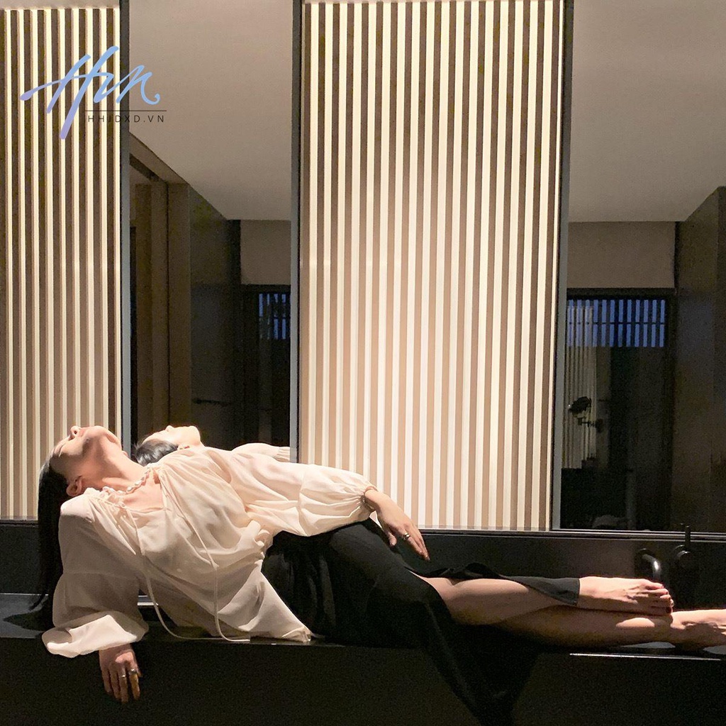 Áo Kiểu Xếp Nếp Trễ Vai Dáng Rộng Nhẹ Nhàng Trong Suốt Chống Nắng Kiểu Pháp Thời Trang Xuân Hè Cho Nữ