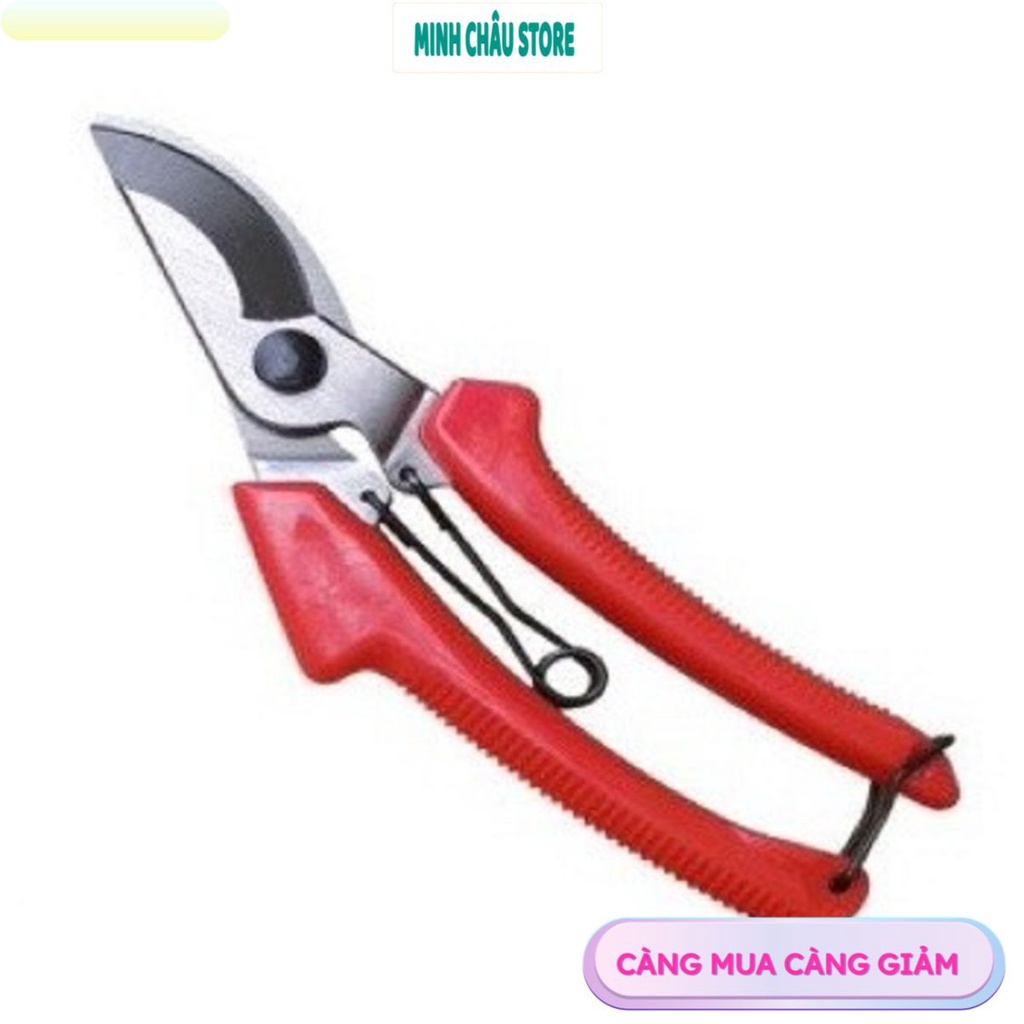 Kìm bấm tỉa cây cảnh, cây bon sai mỏ cong bằng thép chống gỉ cao cấp, Kéo tỉa cây SK-1 nhật bản, Kéo cộng lực cắt cành