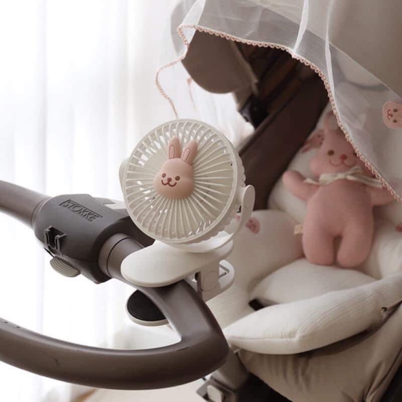 Quạt kẹp xe đẩy cutie cho bé
