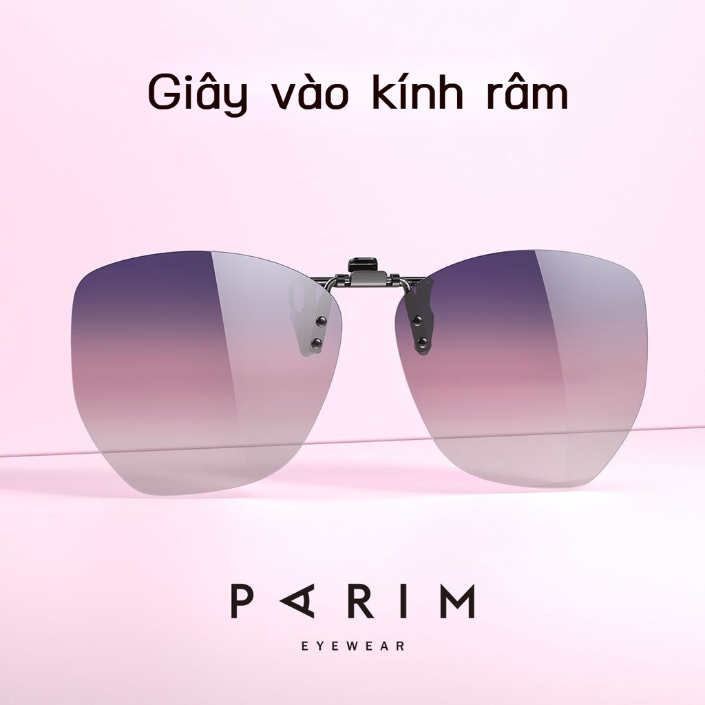 ✥Kính mát Paramount kẹp phân cực gọng lớn cho nữ cận thị siêu nhẹ nam lái xe râm đặc biệt chống tia UV