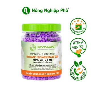 Phân bón thông minh rynan 31-8-8 chuyên dùng cho lan con hũ 150gr