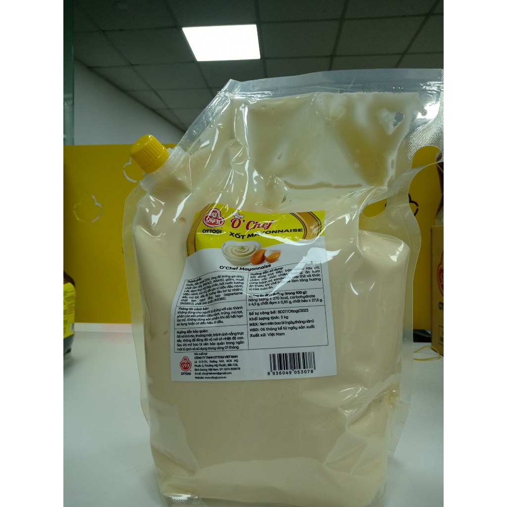 XỐT MAYONNAISE 3KG OTTOGI