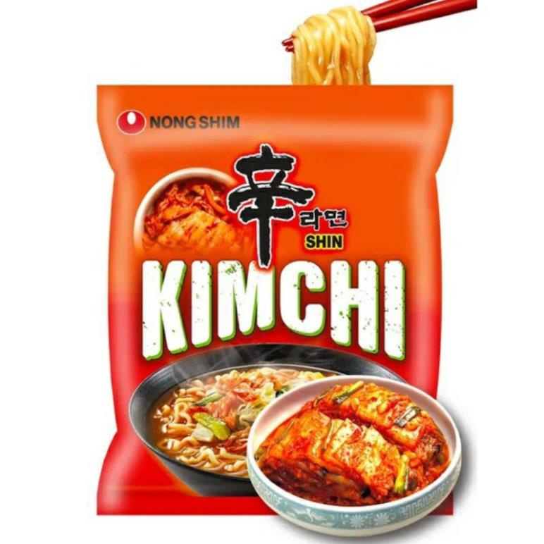 Mì Nongshim Shin Kim Chi 120g- Nước súp mì vị Kim Chi thơm nhon- Hàn Quốc