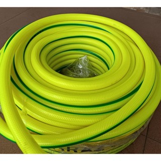 20m Ống nhựa lưới siêu bền màu vàng phi 14,16,18, 20, 25/ Ống nước nhựa dẻo araz tưới cây các size