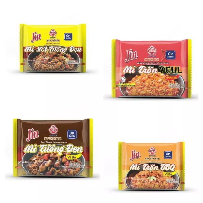 Combo 4 gói 4 vị mì trộn ăn liền Ottogi