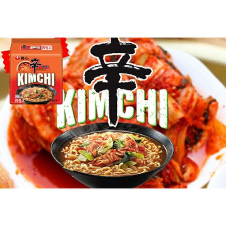 Mì Nongshim Shin Kim Chi 120g- Nước súp mì vị Kim Chi thơm nhon- Hàn Quốc