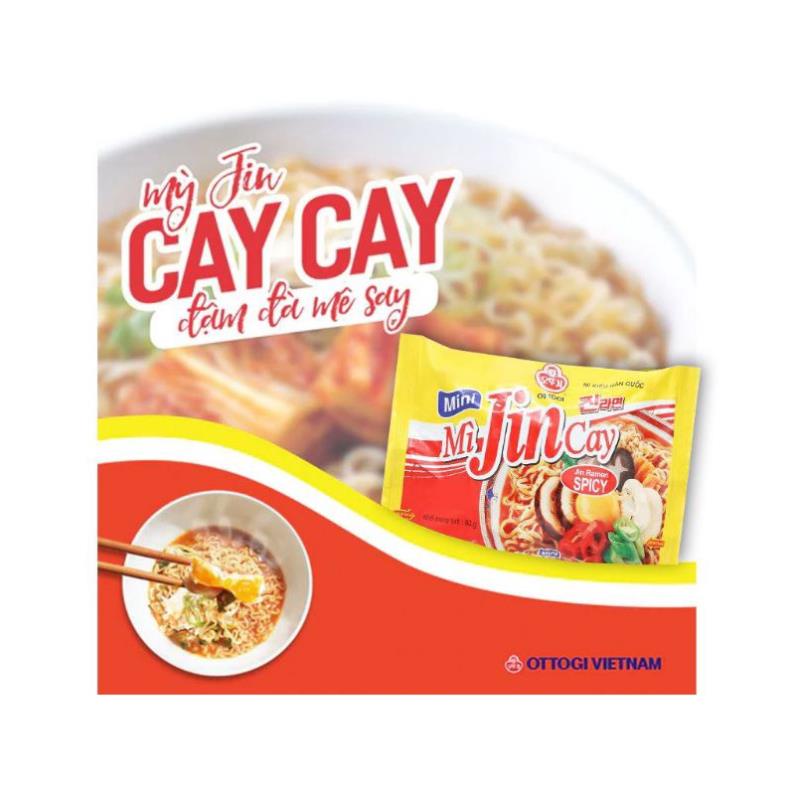 Thùng 30 gói mì Jin cây 80g