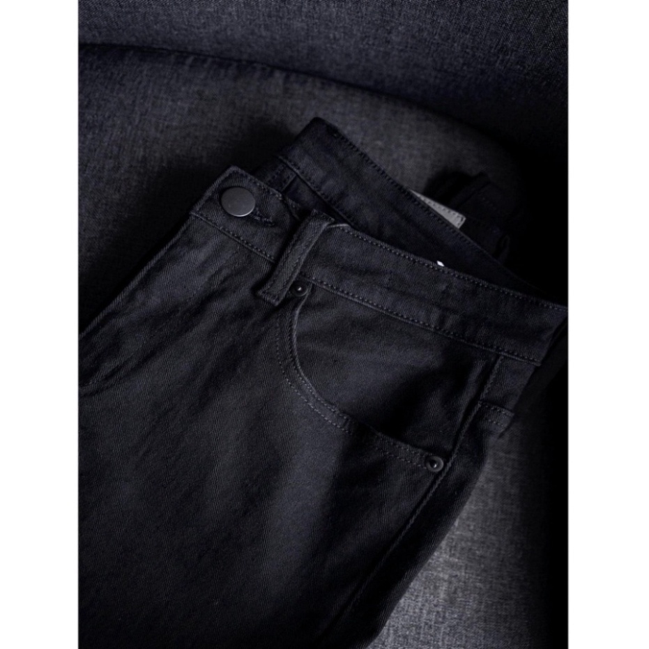 Quần Jean Dài Nam màu đen TRƠN tư thế tươi trẻ trang điểm và thời trang From Chuẩn make up cao cấp Athena- a124 | BigBuy360 - bigbuy360.vn