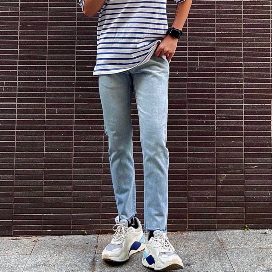 Quần Jean Skinny Nam Chất Bò cao cấp kéo dãn 4D nhạt Siêu Đẹp a256 a32 a124 | BigBuy360 - bigbuy360.vn