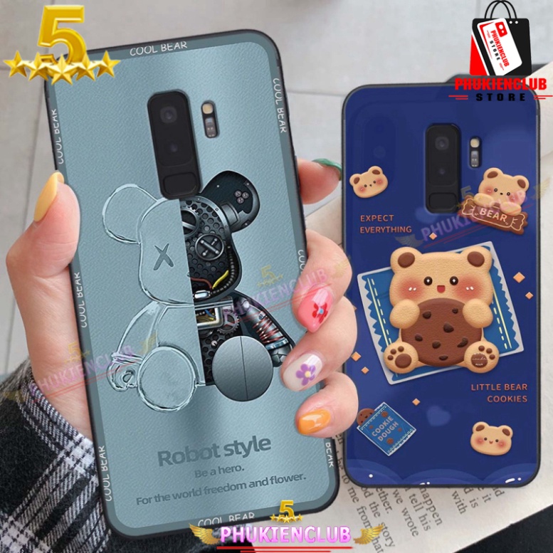 Ốp lưng Samsung Galaxy S9 / S9 Plus bằng nhựa bo sát viền máy bảo vệ tuyệt đối hình GẤU BR SIÊU HOT ĐẸP NHẤT THỊ TRƯỜNG1