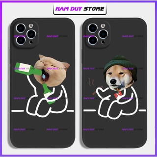 Ốp lưng iphone cặp đôi chó mèo ngộ nghĩnh dễ thương đẹp cho ip 6/6s/7/8/X/XS/11/12/13/14 Pro Plus Max