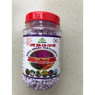 Phân thông minh tan chậm hàn quốc 20-10-10 hũ 200gr