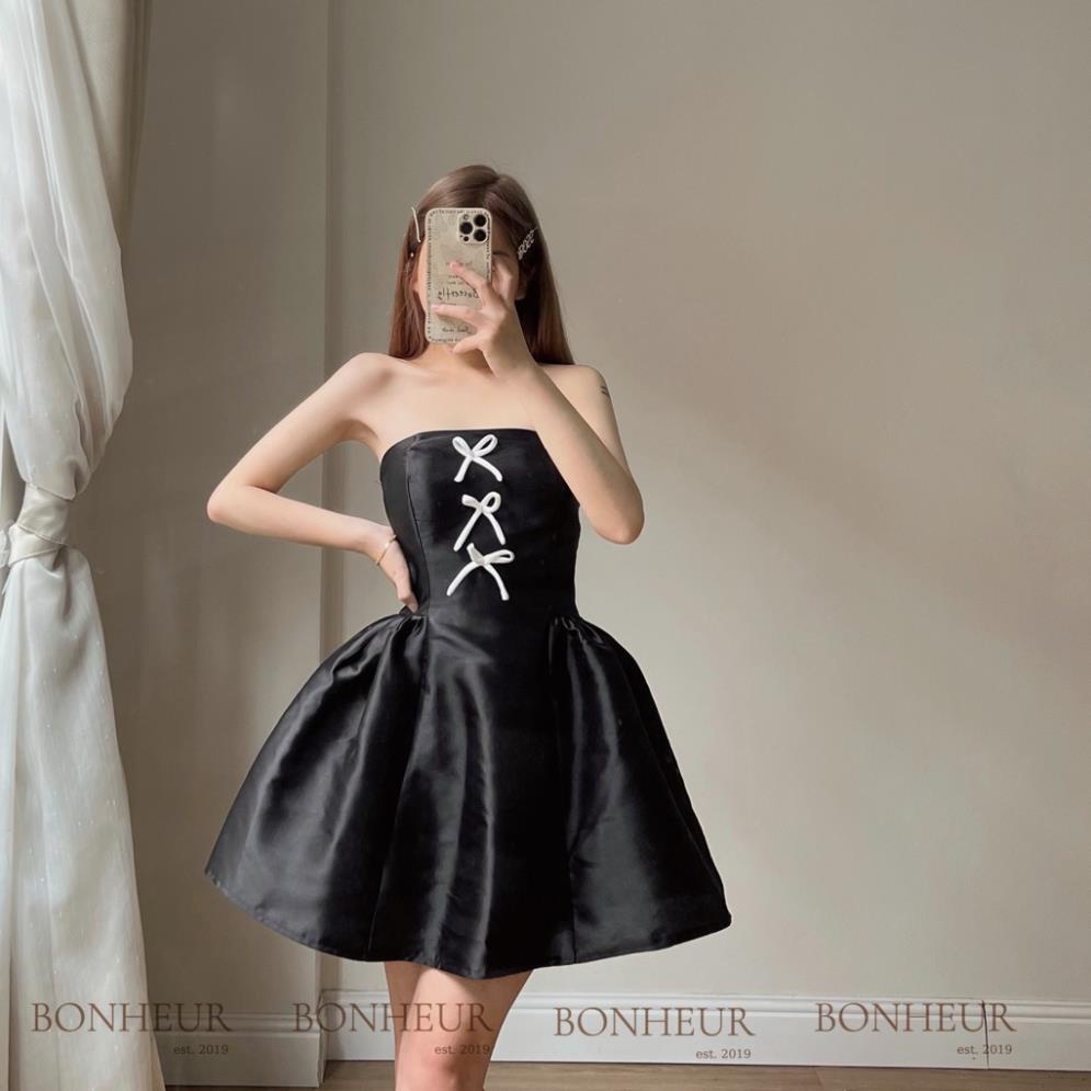 Váy cúp ngực đầm dáng xòe tiểu thư chất Tafta cao cấp kiểu công chúa bồng bềnh Angelic Dress | BigBuy360 - bigbuy360.vn