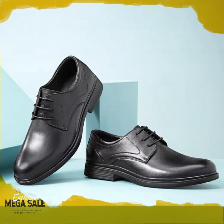 𝗧𝗵𝗲 𝗠𝗮𝗻 𝗟𝘂𝘅𝘂𝗿𝘆 ✔️ Giầy tây công sở nam có dây màu đen rất xịn đẹp mẫu mới thời trang phong cách lịch sự trẻ