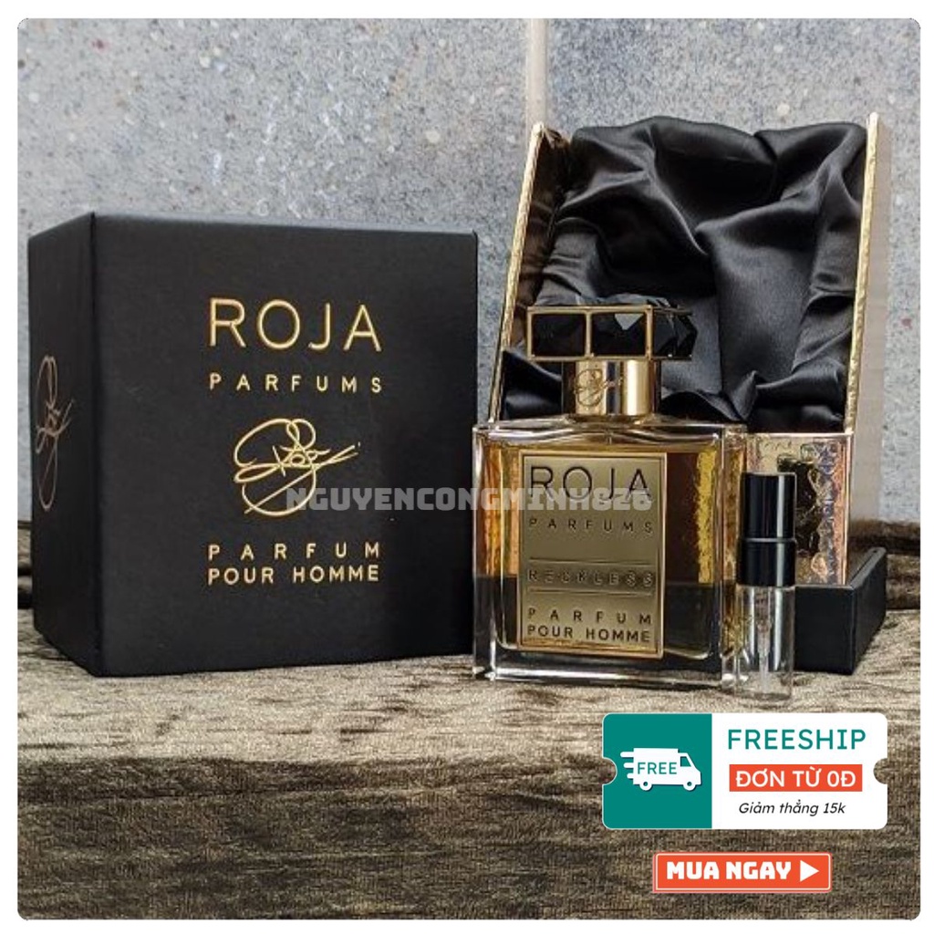 Nước hoa Nam Roja Parfums Reckless parfum Pour Homme 10/5ml