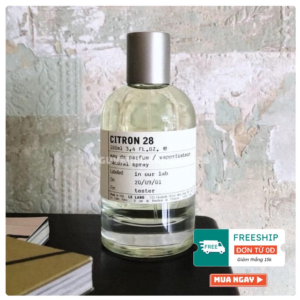 Nước Hoa Phòng Lab ʟ ᴇ ʟ ᴀ ʙ ᴏ - Citron 28 / EDP 5ml/10ml/20ml