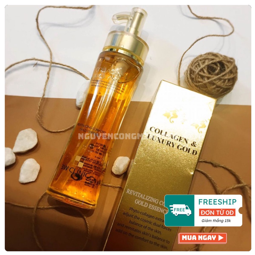 Tinh Chất Vàng Collagen And Luxury Gold 3w Clinic 150ml