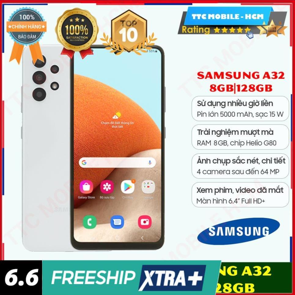 Điện thoại Samsung Galaxy A32 8GB/128GB NGUYÊN SEAL Chính hãng SSVN | BigBuy360 - bigbuy360.vn