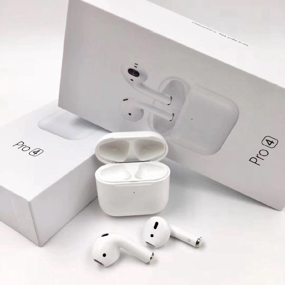 Tai Nghe Bluetooth 5.0 Không Dây Mini Pro4 Tws Tai Nghe Nhét Tai Nhỏ Gọn - tomada