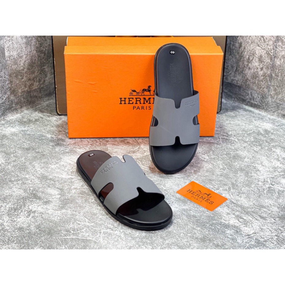 Dép Hm Nam Hàng Cao Cấp Dép Quai Ngang Hm Da Sịn Đế Cao Su Chống Trơn Trợt Hàng HOT trend 2022